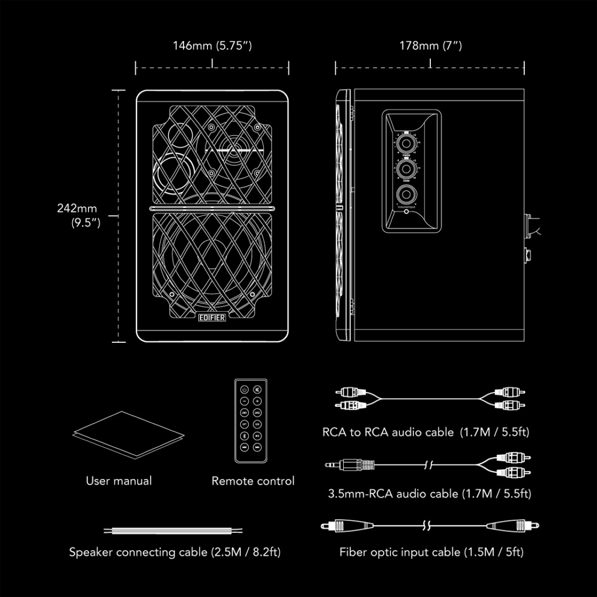 Speaker Edifier R1280DB Bluetooth 2.0 Brown 2